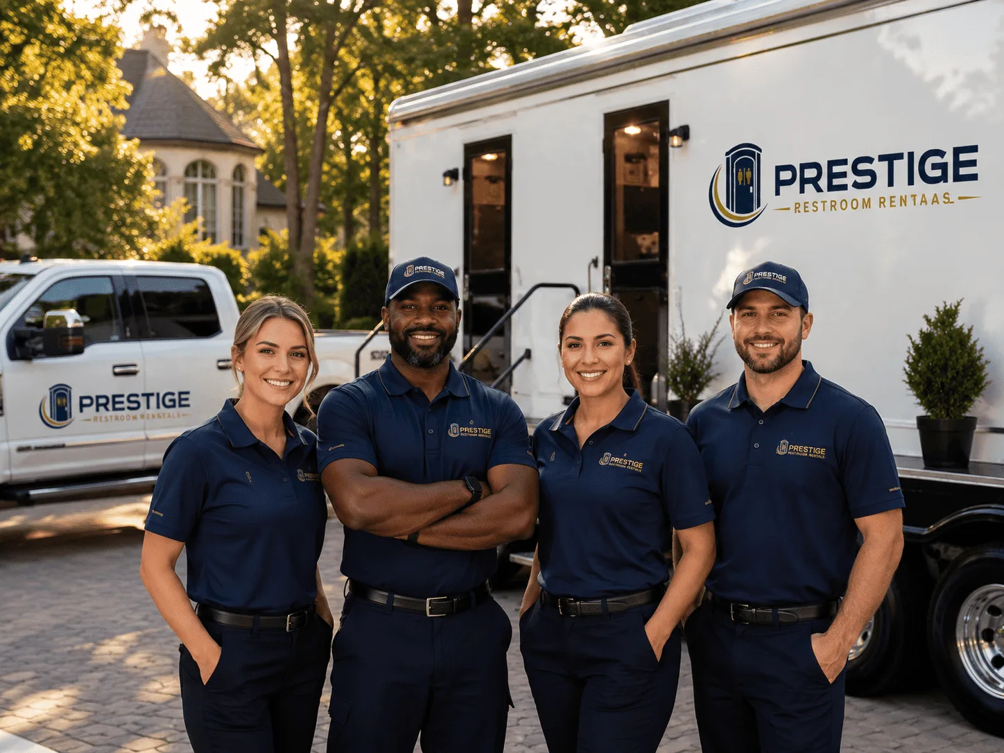 Trusted Luxury Portable Restrooms company in Bern, KS